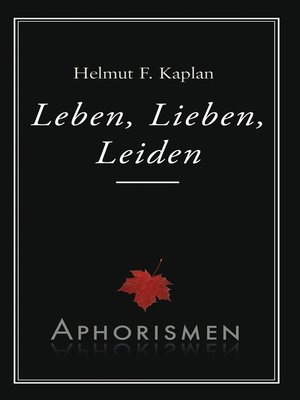 cover image of Leben, Lieben, Leiden